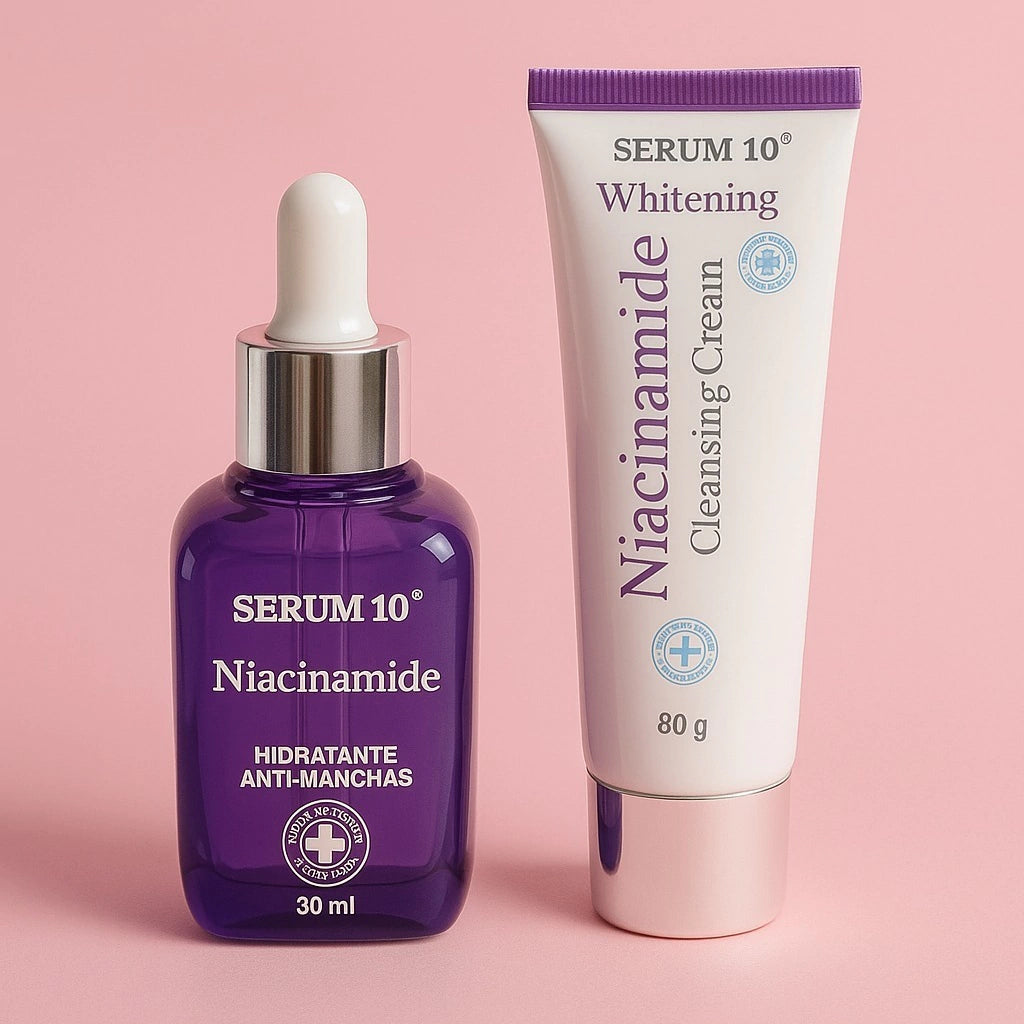 Serum 10 · Sérum de Niacinamida Antimanchas con Ácido Hialurónico · 30 ml